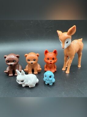 Barbie Chelsea Animal Rescuer Woodland Creatures Owl Rabbit Deer Bears Toys